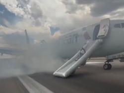 Penyebab Pesawat American Airlines Terbakar Terungkap, akibat Masalah Ban!