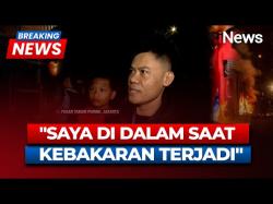Detik-Detik Kebakaran Pasar Taman Puring: Asap Tebal Membumbung dan Api Menyebar Luas!