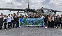 Pemprov Sumut Operasi Modifikasi Cuaca Padamkan Karhutla di Danau Toba<