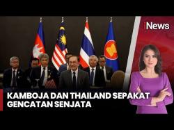 Thailand dan Kamboja Sepakat Gencatan Senjata, Dimediasi PM Malaysia Anwar Ibrahim