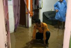 Banjir Landa Rancabungur Bogor akibat Tanggul Jebol, 109 Rumah Terendam
