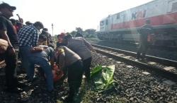 Kecelakaan di Kendal, Pria Lansia Tewas Tertabrak Kereta Api Gunung Jati<