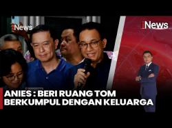 Bebas Setelah 9 Bulan Ditahan, Tom Lembong Pulang ke Rumah Usai Terima Abolisi Presiden