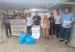 PT Nusantara Sentosa Raya Serahkan Bantuan Alat Tangkap Ikan untuk Kelompok Nelayan Dayung Maju
