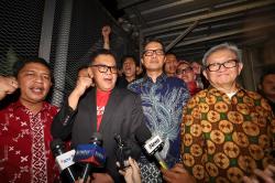 Bebas dari Tahanan, Hasto Berterima Kasih kepada Prabowo