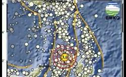 Gempa Terkini M 3,0 Guncang Halmahera Barat, Kedalaman 13 Km