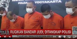 Rugikan Bandar, 5 Pelaku Sindikat Judi Online Ditangkap di Bantul<
