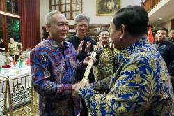 Prabowo Jamu Makan Malam Kepala Komisi Militer China, Bahas Kerja Sama Bidang Pertahanan