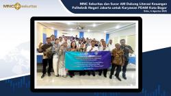 MNC Sekuritas dan Sucor AM Dukung Literasi Keuangan Politeknik Negeri Jakarta untuk Karyawan PDAM Bogor