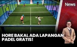 Gebrakan Baru Gubernur Jakarta! Lapangan Padel Gratis Dibangun di Taman Bendera Pusaka