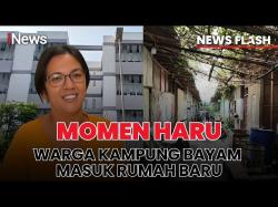 Warga Kembali Tempati Kampung Susun Bayam, Hunian Lebih Nyaman dan Layak