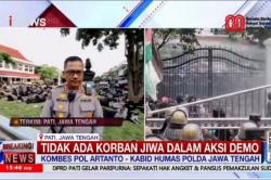 Polisi Ungkap Kronologi Demo Bupati Pati Ricuh hingg 34 Luka, Muncul Kelompok Lain
