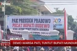 Demo Pati Ricuh Tuntut Bupati Mundur! Polisi Tembakkan Gas Air Mata dan Water Cannon