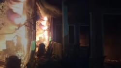 Kebakaran Hebat di Gowa, Rumah dan Tempat Pembuatan Mebel Hangus