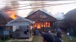 Kebakaran di Muarojambi, 3 Rumah Beserta Isinya Ludes<