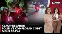 Kejar-kejaran Polisi dan Komplotan Copet Warnai Pesta Rakyat HUT ke-80 RI di Surabaya
