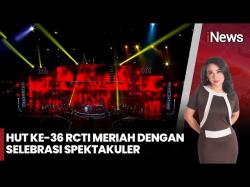 Megah dan Bertabur Bintang, Ulang Tahun ke-36 RCTI Disambut Apresiasi Pemerintah