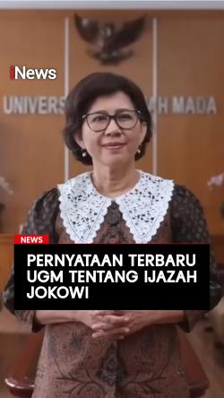 Rektor UGM Ijazah Jokowi Asli dan Sah