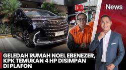 Heboh! KPK Temukan 4 HP Eks Wamenaker Noel di Plafon Rumah