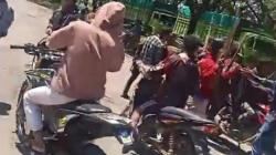 Pabrik Sawit di Merangin Diserbu Ratusan Warga SAD, Sekuriti dan Sopir Panik Berlarian<