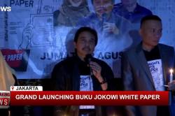 Launching Buku Jokowi's White Paper, Roy Suryo cs Doakan Affan Kurniawan
