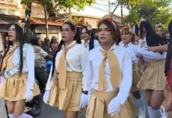 Heboh Waria Ikut Lomba Gerak Jalan HUT RI, PCNU Sampang: Teguran Kiai Tak Digubris<