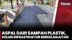 Bekasi Uji Coba Aspal Limbah Plastik, Solusi Ramah Lingkungan dan Hemat Biaya