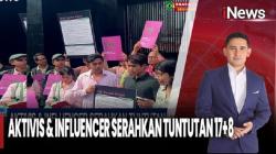 Aktivis dan Influencer Serahkan Tuntutan 17+8 ke DPR, Minta Diselesaikan hingga 5 September