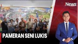 Pameran Lukisan SBY Art Community Sampaikan Pesan Perdamaian Lewat Seni