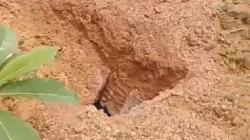 Viral! Makam Warga di Lampung Tengah Dibongkar OTK, Polisi Olah TKP<