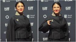 Viral Dian Sastrowardoyo Pakai Bros Bajak Laut di Toronto International Film Festival 2025