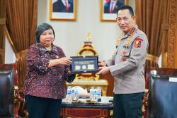 Kapolri Terima Audiensi Komnas HAM, Ajak Aktif Awasi Pengamanan Demo 