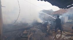 Kebakaran Hebat di Permukiman Padat Jepara, Api dari Tungku Rumah yang Ditinggal Pemiliknya