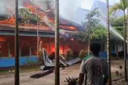 Kebakaran di SMPN 20 Jambi, Diduga Korsleting Listrik dari Ruang Koperasi<