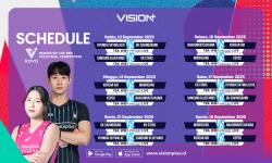 Jadwal Lengkap Yeosu·NongHyup Cup Pro Volleyball 2025, Tonton Live di Vision+