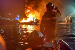 Kapal Maryam Indah Terbakar di Perairan Luwuk, 1 Orang Tewas 2 Hilang<