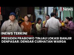 Curhatan Warga Bali ke Prabowo: Harta Benda Habis Terbawa Banjir Bandang <