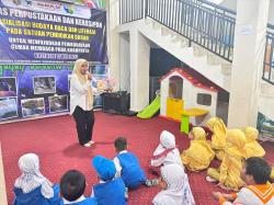 Disperpip Kotabaru Gelar Kegiatan Mendongeng, Tumbuhkan Minat Baca sejak Dini<