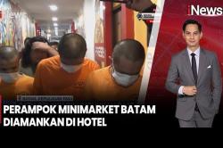 3 Perampok Minimarket di Batam Ditangkap di Hotel, Ternyata Residivis<