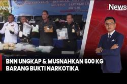 BNN Bongkar 11 Jaringan Narkoba di Indonesia, 53 Tersangka Ditangkap