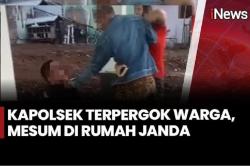 Detik-Detik Kapolsek di Kendal Digerebek Warga di Rumah Janda