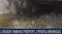Pencarian 5 Korban Longsor Tambang Freeport di Mimika Terkendala Material Basah<
