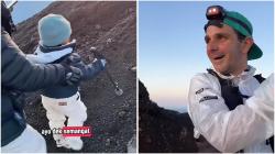 Viral Bocah 3 Tahun Berhasil Sampai di Puncak Gunung Rinjani, Bule pun Kagum!