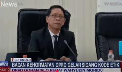 Ini 3 Bukti Alasan Pemecatan Wahyudin Moridu sebagai Anggota DPRD Gorontalo<