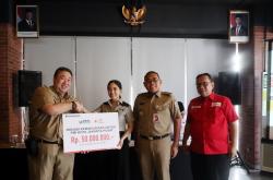 MNC Peduli Salurkan Donasi Rp50 Juta ke PMI Jakarta Pusat