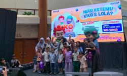 Momen Seru Meet and Greet KIKO & LOLA di Indonesia International Book Fair JICC Senayan Jakarta