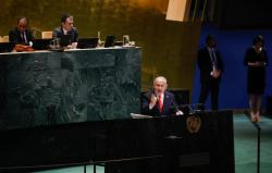 Israel Retas Ponsel Warga Gaza Tampilkan Netanyahu Pidato di Sidang Umum PBB