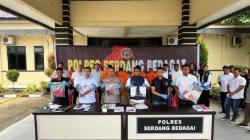 4 Orang Ditangkap Polres Sergai terkait Kasus Penganiayaan, Senpi Ilegal hingga Narkoba<