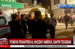 Keluarga Korban Berdatangan ke Ponpes Al Khoziny, Tangis Pecah di Lokasi Musala Ambruk