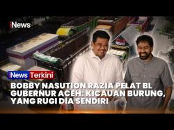 Gubernur Mualem Imbau Warga Aceh Tak Terprovokasi Soal Truk Pelat BL yang Dihentikan Bobby Nasution<